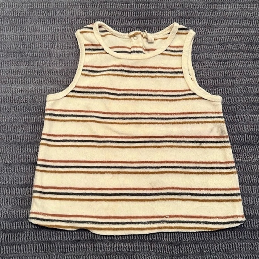 Quincy Mae Terry tank retro 2-3 year